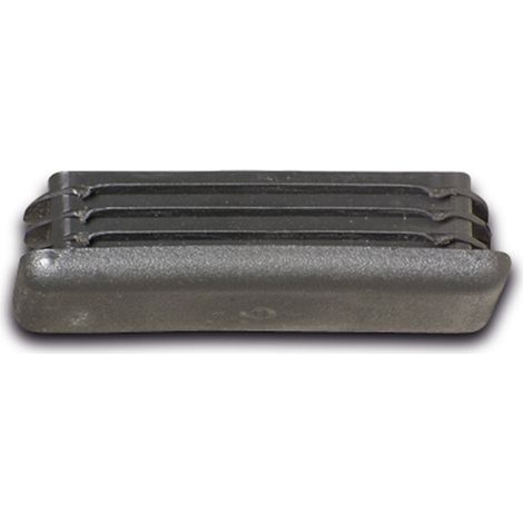 Moravia Casquette pour planche de battage plastique noir pour fermeture latérale (1/3)
