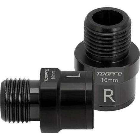 Ecleanfy - Rallonges de pédales de vélo, boulons, entretoises, rallonges, accessoires pour axes de pédales et manivelles, accessoires professionnels pour vélos de route - C (1/5)