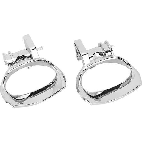 2 poignées de porte intérieures chromées 19299614 gauche 19299613 droite compatibles avec Chevy HHR 06-11 (1/4)
