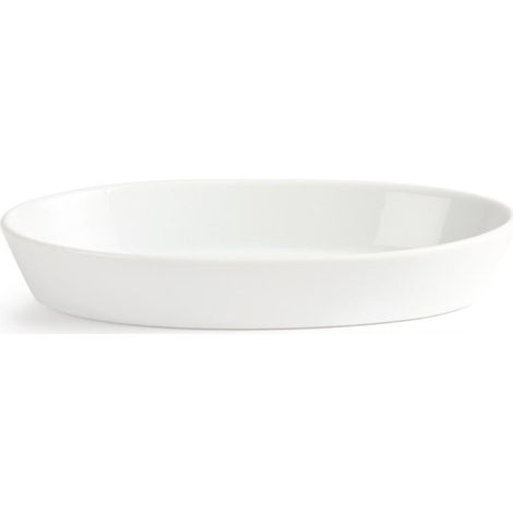 Plats à Sole Ovales Blancs 32 x 195 x 110 mm - Boite de 6 - Olympia (1/5)