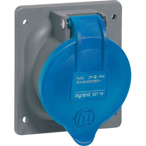 Le titre est déjà en français. Voici une version légèrement reformulée pour plus de clarté :
Socle pour tableau en plastique hypra IP44, 32A, 200/250V, 2P+T (1/3)