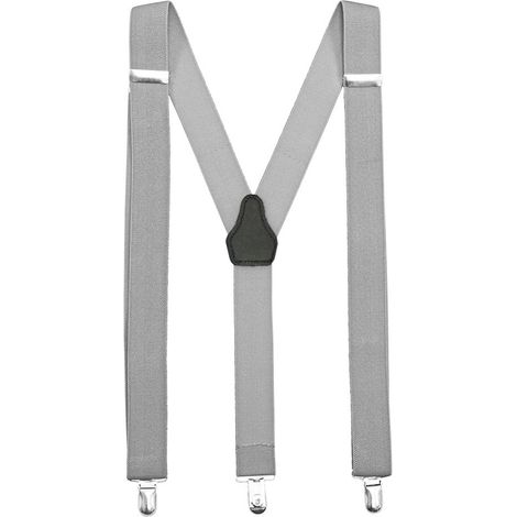 Tirantes elásticos en varios colores para hostelería VELILLA 404008 Gris hielo