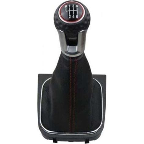 Speed Gear Shift Knob Gaiter Cover Kit for Golf 5 6 MK5 MK6 GTD R32 R20 2004-2013