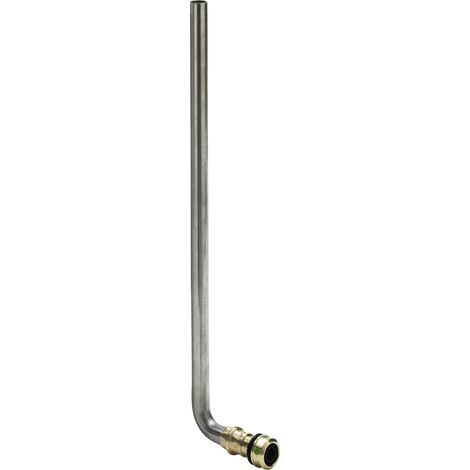Viega Coude de raccordement pour radiateur Raxofix 645649 16x15x52x350mm, avec SC-Contur, acier inoxydable
