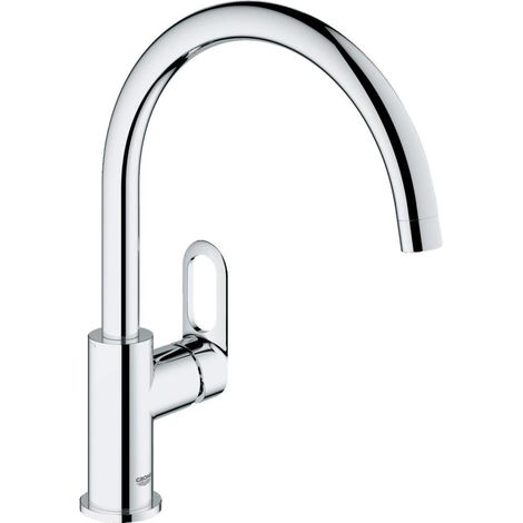 Mitigeur BAULOOP évier bec tube GROHE 31368001