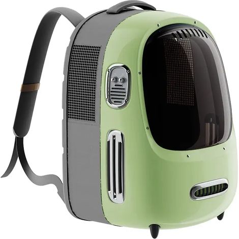 Zaino da viaggio per animali domestici PetKit Breezy 2 (verde)