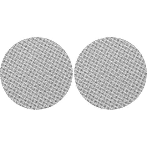 Filtre réutilisable en acier inoxydable, 2 pièces, double couche, 1,7 mm d'épaisseur, 150 µm, pour panier de filtre de 51 mm/2,0 pouces. (1/5)