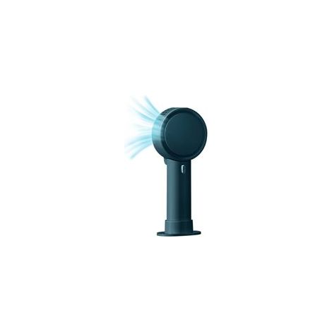 Mini ventilateur à main portable à vents forts, avec cordon et base amovible, pour voyage, shopping, randonnée –