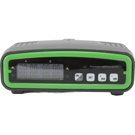 Minuterie d’arrosage intelligente 5V double voie pour maison, contrôleur d’irrigation intérieure pour 20 plantes (modèle WD-01BD, sans batterie) (1/5)