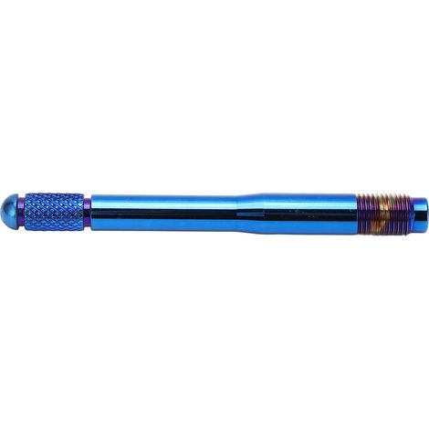 Goupille d'alignement de roue universelle bleue en acier inoxydable, goupille de positionnement de pneu, goupille de goujon de jante pour voiture M14x1,5 (1/5)