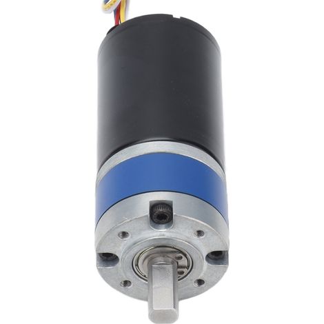 Moteur réducteur planétaire sans balais 12V DC avec contrôleur, axe D, 32RPM, kit complet pour automatismes et bricolage. (1/5)