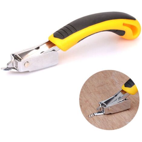 Extracteur de Clous et Agrafes Tapissier 45, Outil d'Extraction Ergonomique avec Poignée en Caoutchouc (1/4)