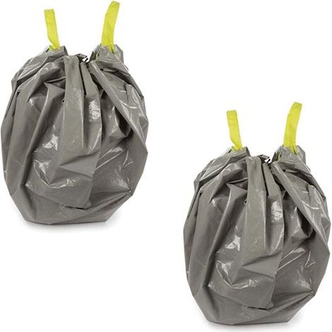Sacs De Jardin - Polyéthylène - 130 L - Pour Déchets De Jardin Et Feuilles - Lot De 2 (1/4)