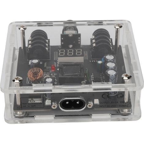 Alimentation pour Tatoueur Numérique avec Écran LCD, 2 Modes d'Éclairage RGB, 90‑250V, Prise Européenne (1/5)