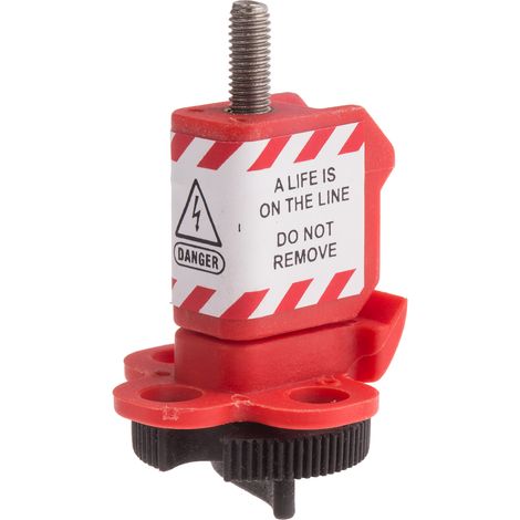 Verrouillage de disjoncteur miniature conventionnel RS PRO 1 serrure PVC / acier inoxydable ( Prix pour 1 ) (1/2)