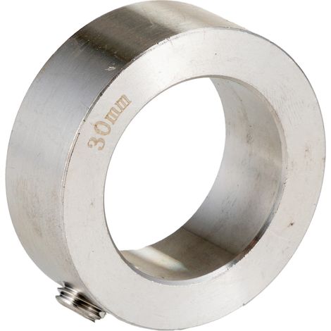 Rs Pro – Bague de serrage 30mm en acier inoxydable – Résistance à la corrosion – Fixation vis de réglage – Pour applications industrielles