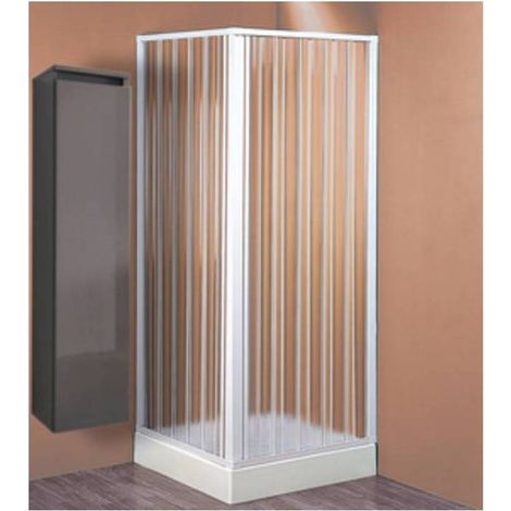 BOX DOCCIA A SOFFIETTO  80/60X 80/60 CM IN KIT