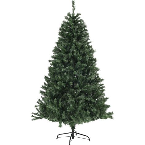 Albero di Natale Artificiale 110 x180 cm 1000 Rami verde (1/5)
