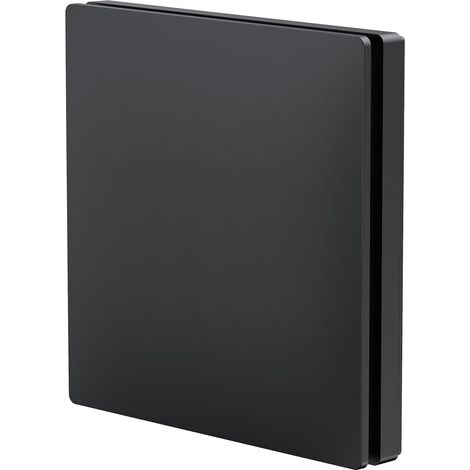 Black Kinetic Interrupteur sans fil IP65 étanche (interrupteur sans fil à 1 bande, noir)