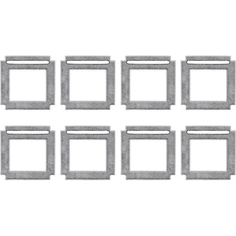 Lot de 8 chiffons de nettoyage pour aspirateur W66, accessoires de rechange pour robot nettoyeur de vitres électriques (1/2)