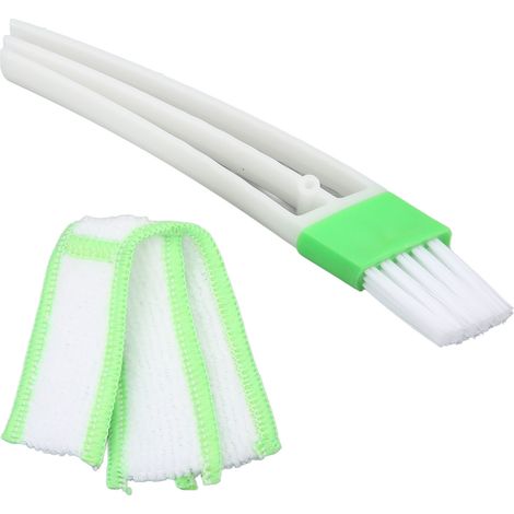 Chiffon Microfibre Nettoyant Climatiseur Auto Brosse Dépoussiéreuse Kit Entretien Intérieur Voiture (1/5)