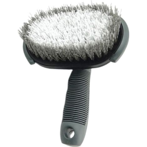 Brosse de lavage générique pour voiture — Brosse pour pneus, roues et jantes — Accessoire de nettoyage à 360 degrés — Sans risque de rayure — Argent (1/5)