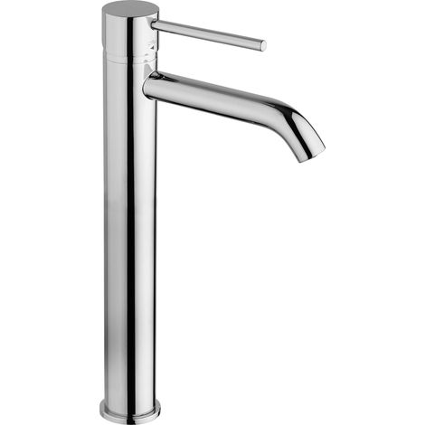 Miscelatore monocomando lavabo alto 323.1 con piletta di scarico clic-clac Paini Cox 78CR211OLLSR Cromo