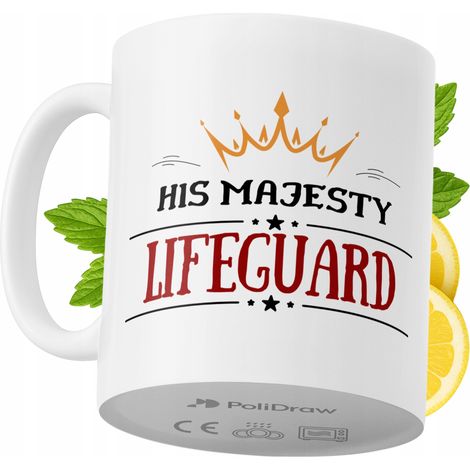 Lustige Tasse für Rettungsschwimmer – Kaffee- oder Teetasse mit witzigem Textdesign – ideal für Geburtstage, Namenstage, Feiertage und besondere Anlässe. Hochwertige Tasse für Zuhause, Büro und Arbeit