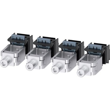 Morsetto serracavo per cavi da 1.5mmq a 70mmq 4 pezzi Siemens 3VA91540JA11