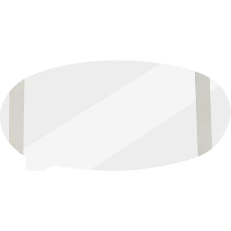 Dräger Feuilles protectrices transparentes pour masque de protection intégral X-plore 5500, 6300 et CDR 4500 (25 pièces) (1/5)