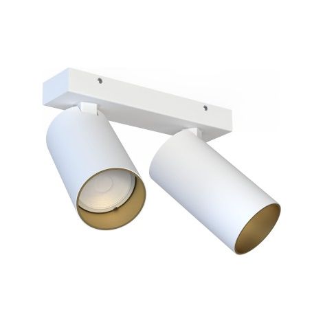 Faretto soffitto/parete Nowodvorski Mono 7774 bianco oro 2xGU10