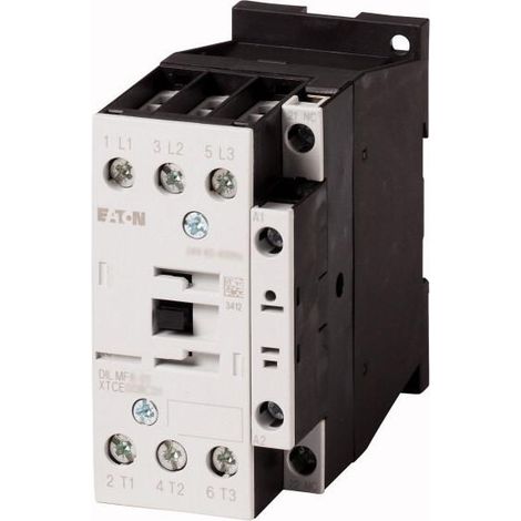 Contacteur de puissance 3p+1O 15HP/600VAC SEMI F47 EATON DILMF17-01(RAC24)