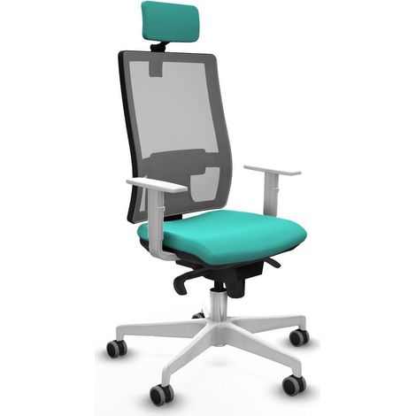Piqueras y Crespo Chaise Ergonomique Moderne Turquoise (1/3)