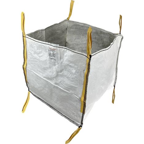 Berger & Schröter 1.8013 Sacchetto per rifiuti da giardino Bianco, Giallo