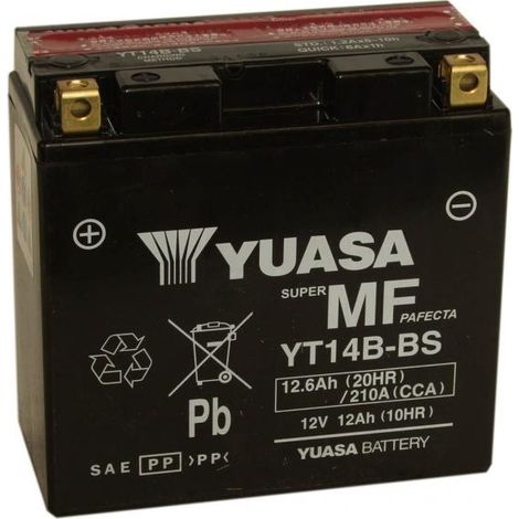 BATTERIA YUASA YT14B-BS 12V 12 Ah