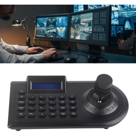 Clavier de contrôle de caméra PTZ 3D, norme européenne 100-240 V (1/5)
