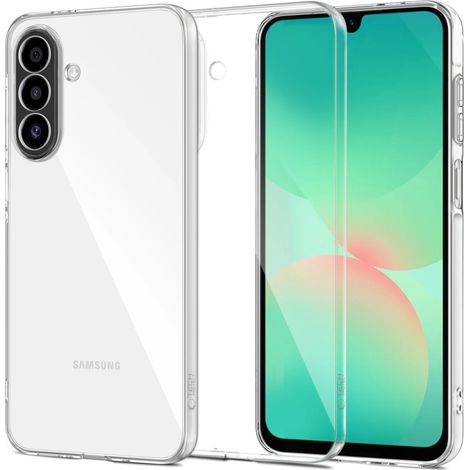 Étui Tech-Protect FlexAir pour Samsung Galaxy A17 4G/5G - Transparent (1/5)