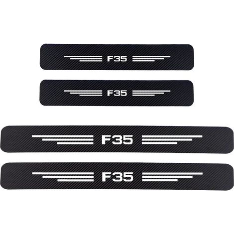 (Blanc carbone,pour F35) Autocollant de protection de seuil de porte en fibre de carbone pour DR Motors DR Zero DR1 CityVan DR30 40 50 60 70 F35 Accessoires auto (1/3)