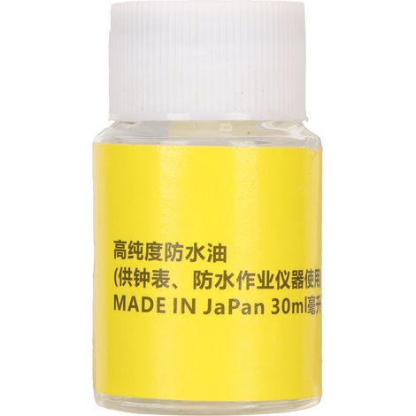Huile de protection étanche pour montre, texture légère, protection fiable, graisse silicone pour joints d'étanchéité, 30 ml (1/5)