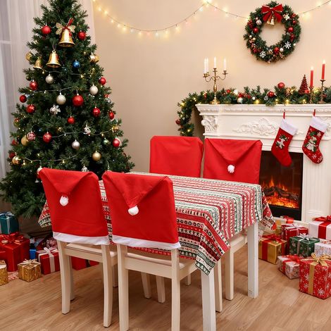 3 Rouleaux de Rubans de Noël à Bord Métallique, Ruban de Toile de Jute Rouge Naturel pour Nœuds et Décorations, pour Couture et Fournitures DIY de Noël (1/4)