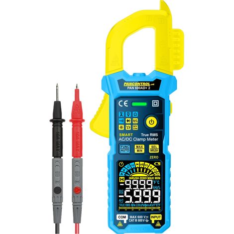Elektronisches Messgerät pancontrol stromzange 600ad+ 2 600 A Strom
