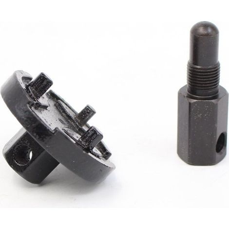 Piston Stop Tronçonneuse Embrayage Volant Outil De Retrait Embrayage Expander Démonter Outils pour Husqvarna Stihl Echo 2 Cycle 14mm Lefou, (1/5)