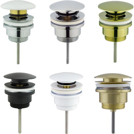 REA GOLD UNIVERSAL CLICK-CLACK PILETTA PER LAVABO - Oro lucido (1/4)