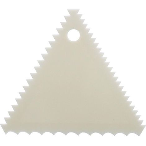 Peigne à décor 3 côtés - 105 x 1 x 105 mm - SCHNEIDER