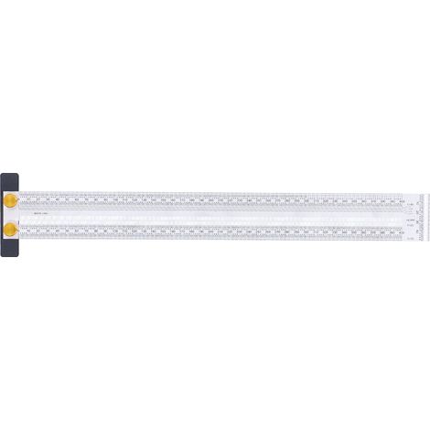 400-mm-Präzisions-T-Lineal, tragbar, robust, multifunktional, genau und praktisch – das ideale Markierungswerkzeug. (1/5)