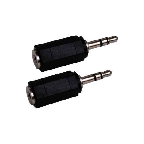 KARMA CA8246 Coppia Adattatori audio Jack 3,5 Maschio e Jack 3,5 Femmina