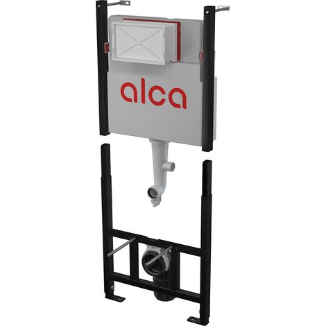 Alcadrain AM122/1120D Vorwandinstallationssystem für Trockenbau (aus Gipskarton), geteilter Rahmen (1/2)