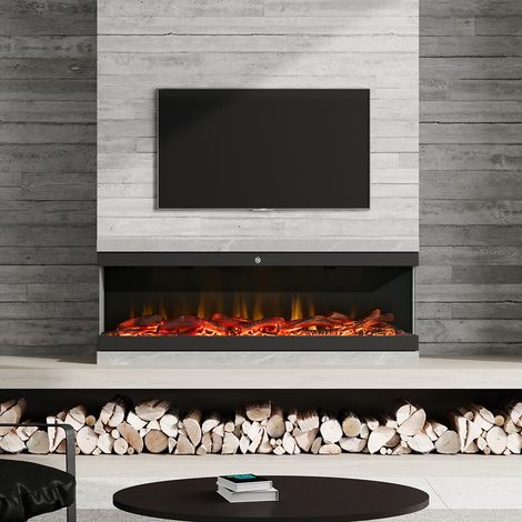 60’’ Electric Fireplace with Remote Control (1/4)
