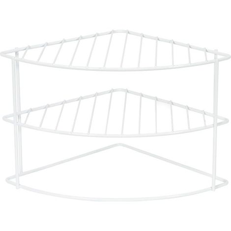 Rangement pour Ustensiles de Cuisine, Taille M, 26x26x21 cm, Blanc (1/5)