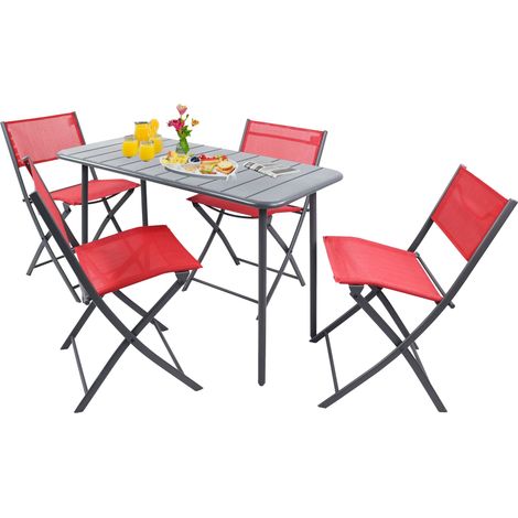 5 tlg. Bistroset Balkonset Garten Sumila